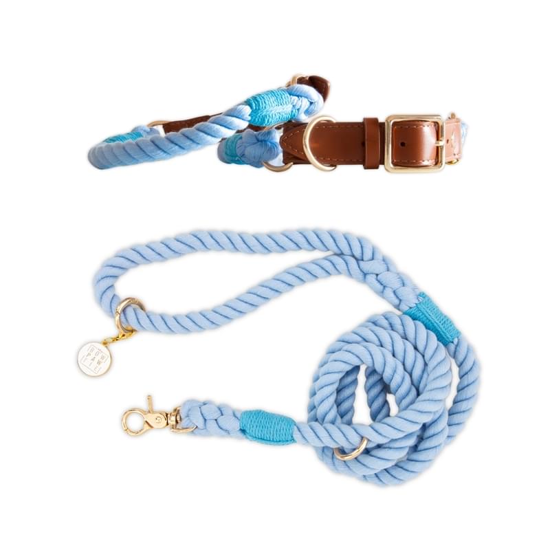Adjustable Rope Collar and Leash Set Bay the Bay